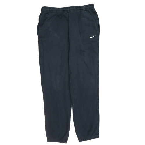 Nike Men's Black Fleece Jogger Trousers Size M Activewear