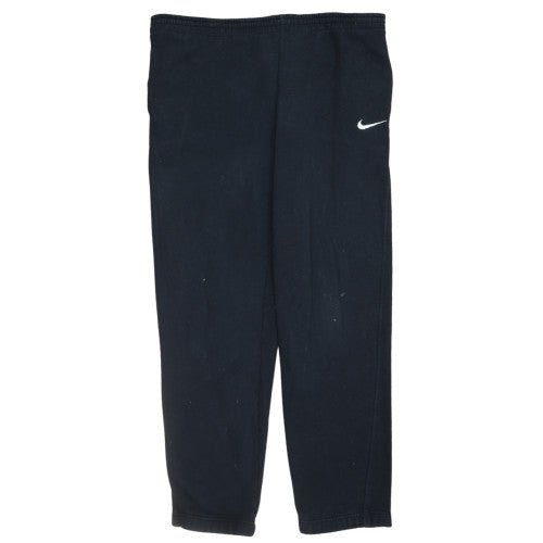 Nike Men's Black Fleece Jogger Trousers Size L Regular Fit