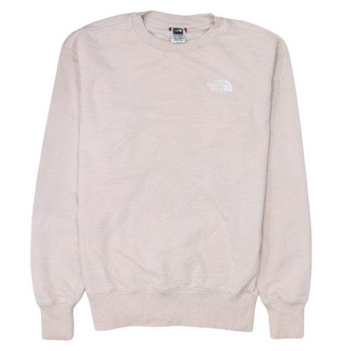 The North Face Unisex Beige M Crew Neck Fleece Sweatshirt