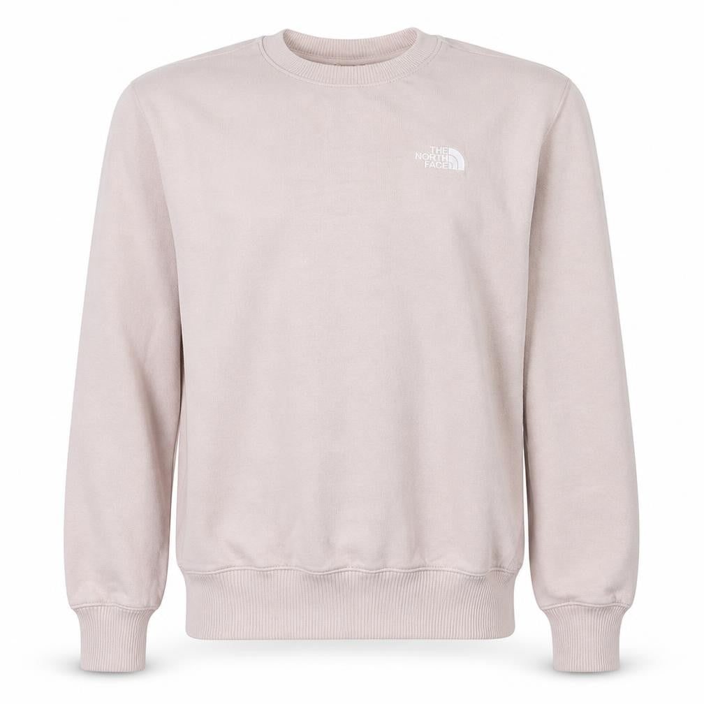 The North Face Unisex Beige M Crew Neck Fleece Sweatshirt