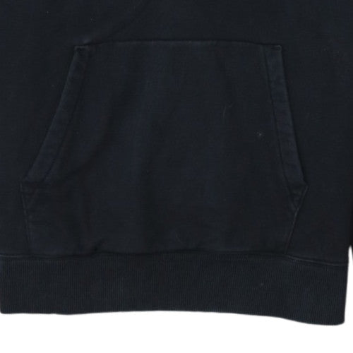 Champion Men's Black Small Pullover Hoodie Embroidered Logo