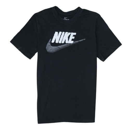 Nike Women's Black S Basic Short Sleeve Logo T-Shirt