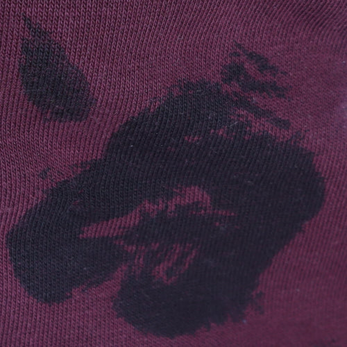 Adidas Women’s Burgundy Leopard 1/4 Zip Sweatshirt Size S
