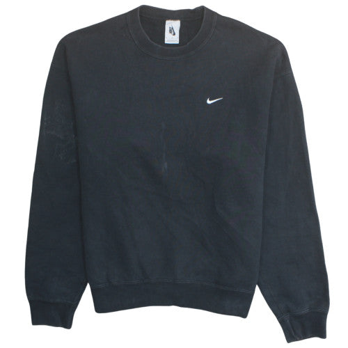 Nike Men's Black Fleece Crew Neck Pullover Sweatshirt M