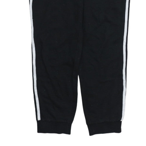 Adidas Men's Black M Jogger Track Pants with Drawstring Waist