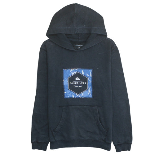 Quiksilver Women's Black Pullover Hoodie Size 14 Classic Fit