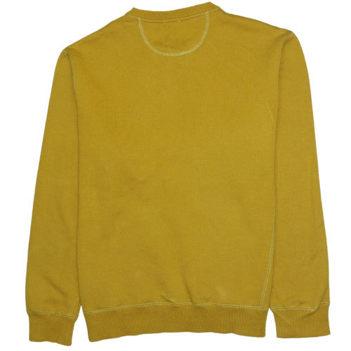 Russell Athletic Men's Yellow Large Crew Neck Pullover Sweatshirt