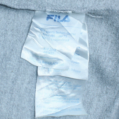 Fila Men's Grey Crew Neck Pullover Sweatshirt Size M