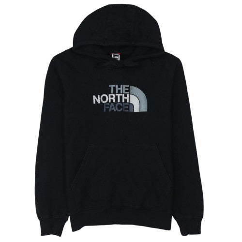 The North Face Mens Black Pullover Hoodie L Logo Outdoor Fleece