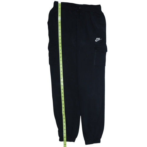 Nike Men's Black Fleece Jogger Trousers Size S Regular Fit