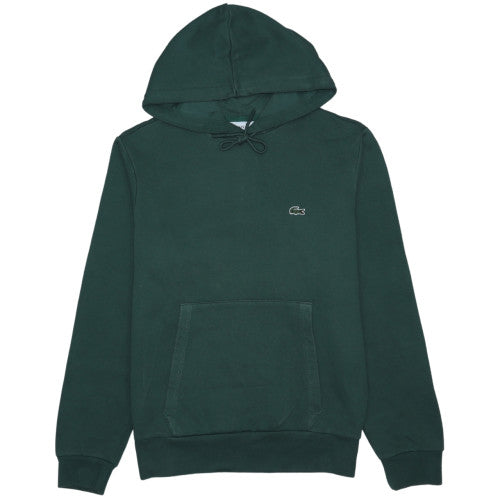 Lacoste Men's Green Classic Fit Pullover Hoodie Size S