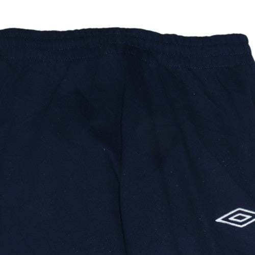 Umbro Men’s Blue Jogger Sweatpants M Regular Fit Elastic Waist