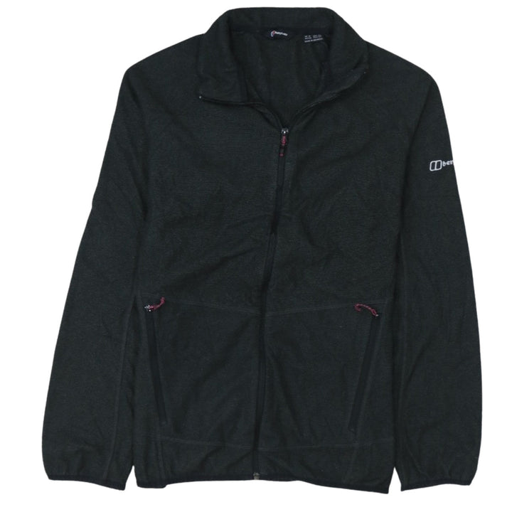 Berghaus Womens Black Size 18 Full Zip Fleece Jacket