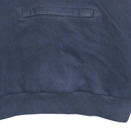 Adidas Womens Navy Hoodie Medium Hooded Pullover Sweatshirt