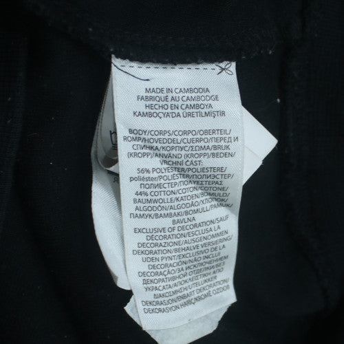 Hanes Men Black True Love Graphic Pullover Hoodie M Fleece