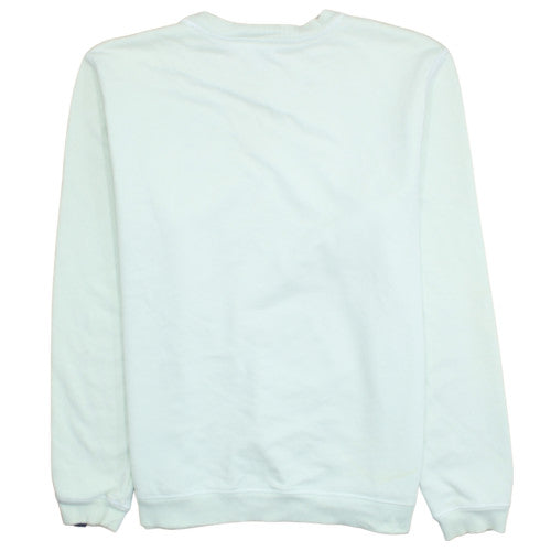 Ellesse Mens Green Logo Pullover Sweatshirt L Regular Fit