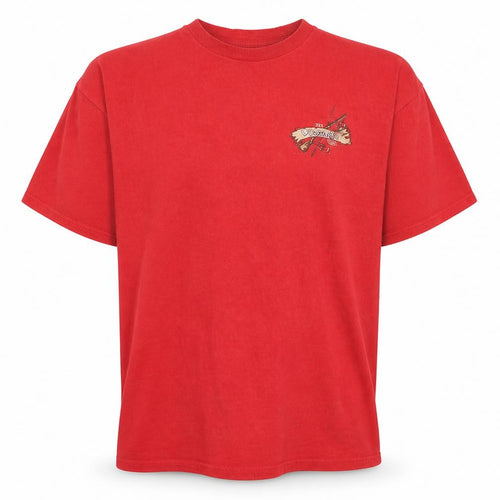 Columbia Men's Red XXL True Sportsman Graphic Cotton T-Shirt
