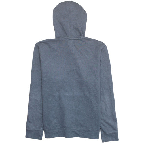 Champion Men's Grey Pullover Hoodie M Embroidered Logo Fleece