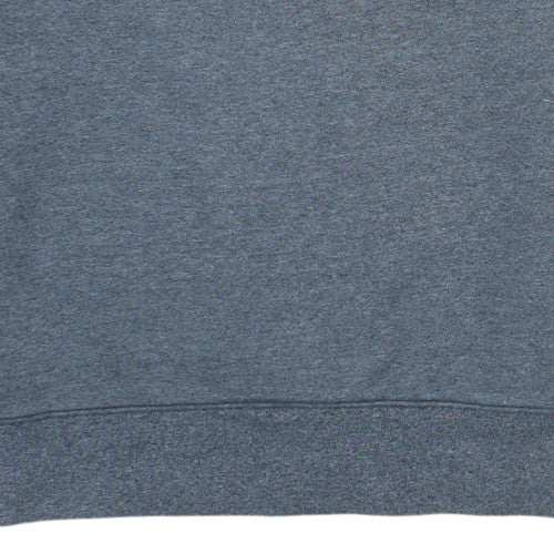 Nike Men's Grey Crew Neck Logo Sweatshirt Size M Regular Fit