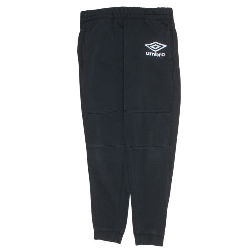 Umbro Mens Black L Sweatshirt Logo Graphic Cotton Blend