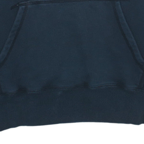 Nike Men's Blue Pullover Hoodie M Graphic Logo Sportswear