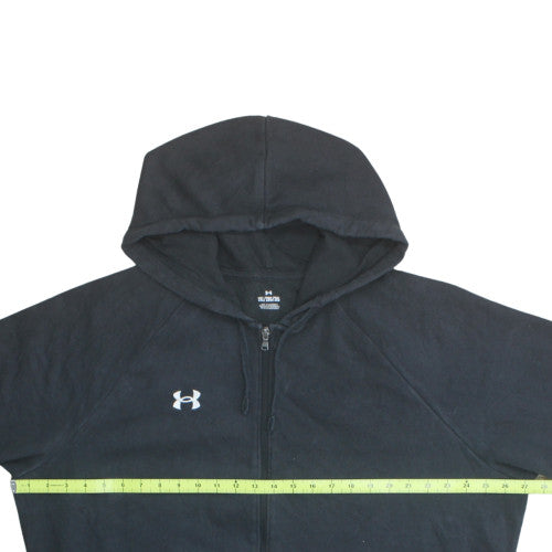 Under Armour Men's Black 2XL Full Zip Hoodie Sweatshirt