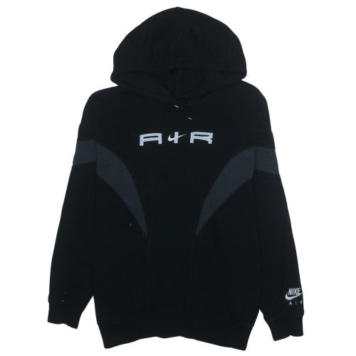 Nike Air Black Hoodie Women L Pullover Hooded Sweatshirt