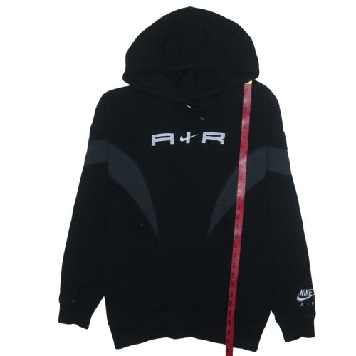 Nike Air Black Hoodie Women L Pullover Hooded Sweatshirt