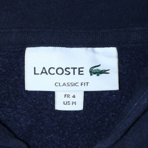 Lacoste Men's Blue Full Zip Classic Fit Hoodie Size M