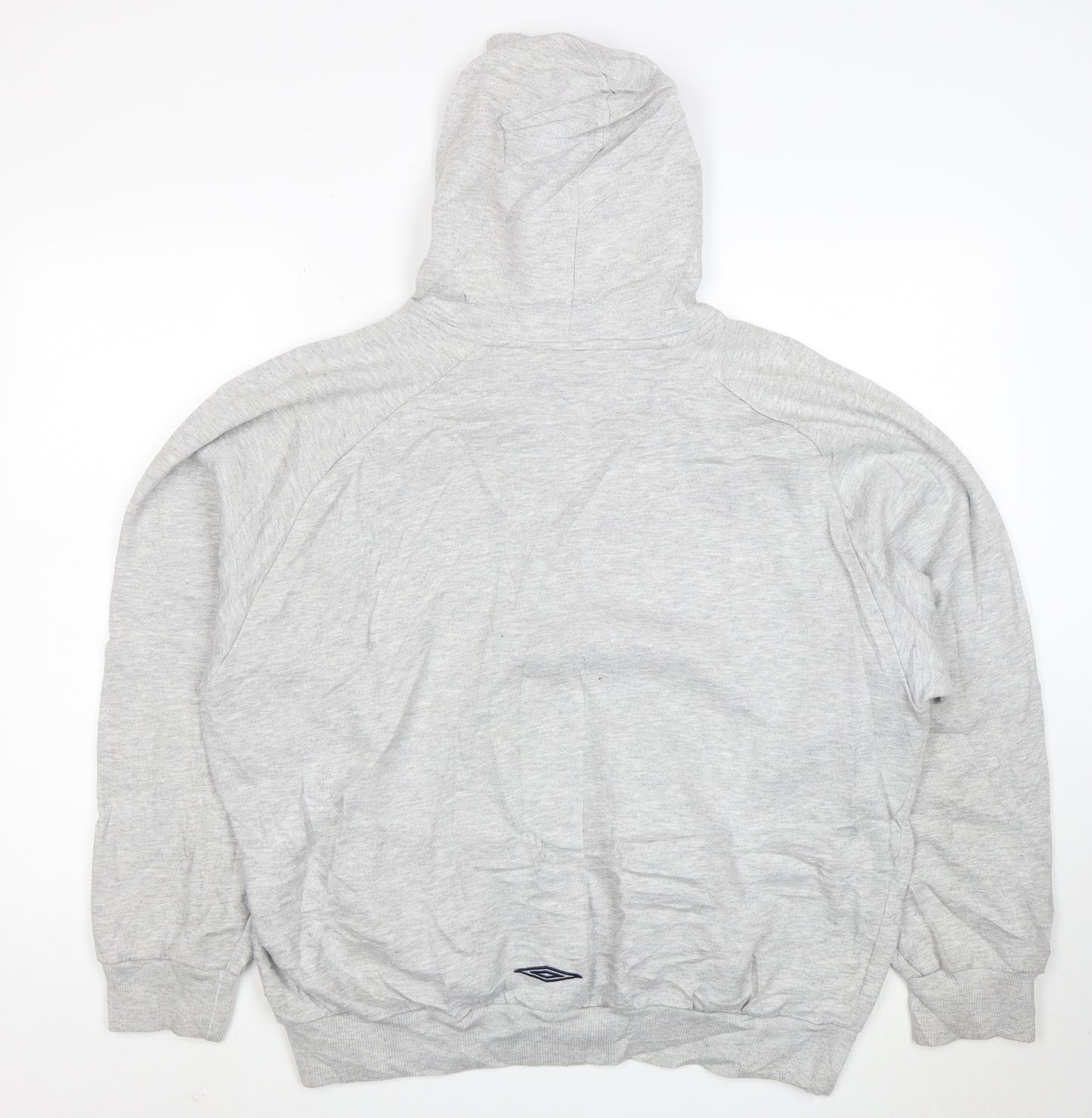 Umbro Men's Grey XL Pullover Hoodie Sportswear