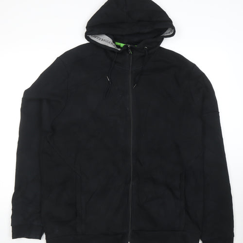 Hugo Boss Men's Black 3XL Full Zip Hoodie Classic Fit