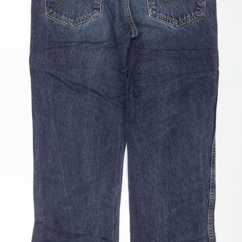 Wrangler Men Blue Regular Fit Straight Texas Jeans W32 L32