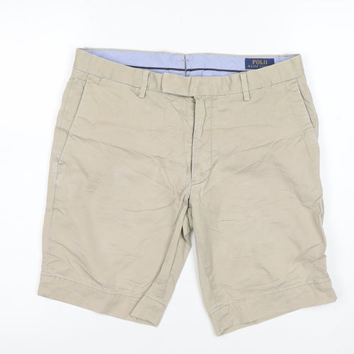 Polo Ralph Lauren Men's Beige Chino Shorts Size 31 Slim Fit