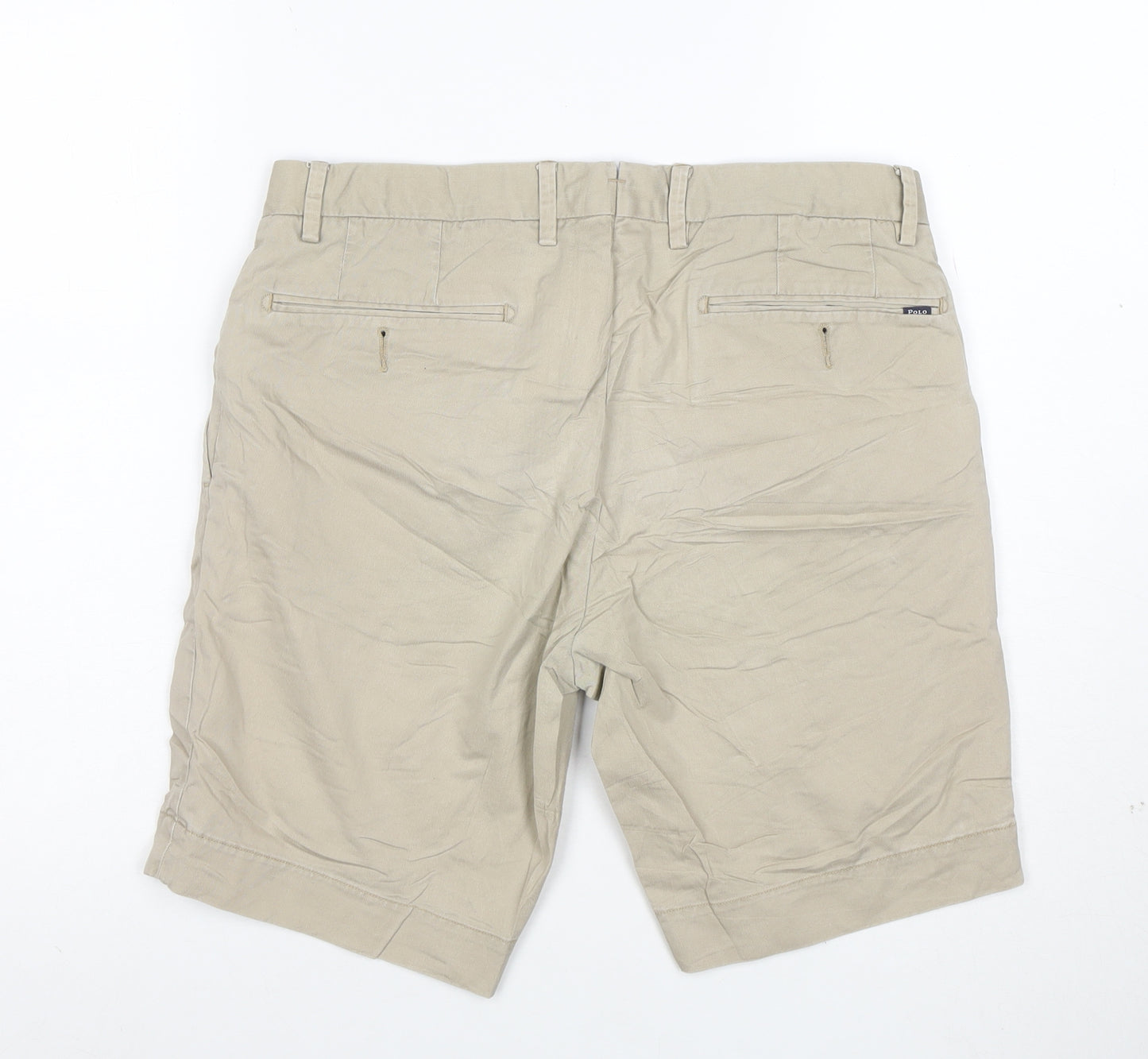 Polo Ralph Lauren Men's Beige Chino Shorts Size 31 Slim Fit