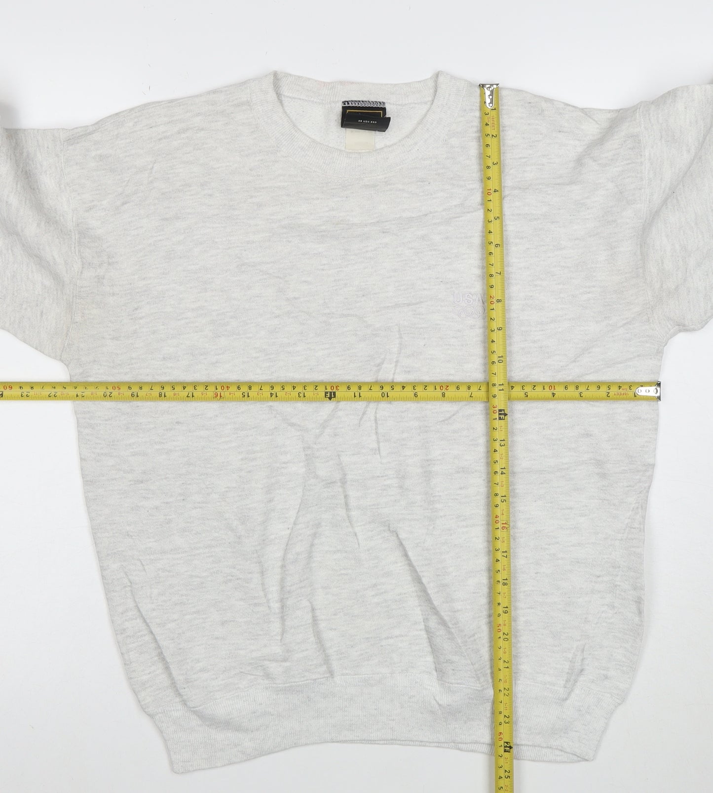 JCPenney USA Olympic Men's Grey Pullover Sweatshirt M