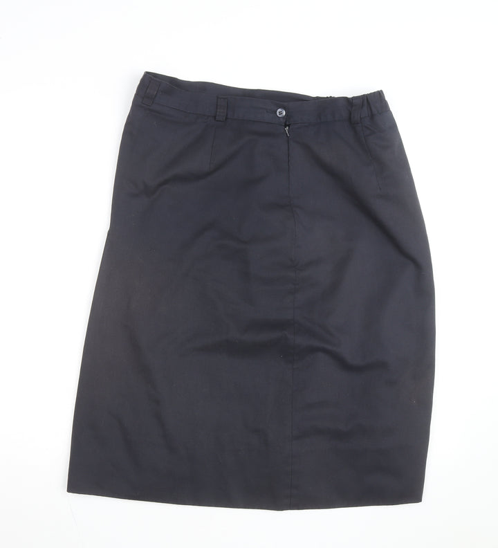 Outdoors Women Black Size 18 Pencil Work Skirt