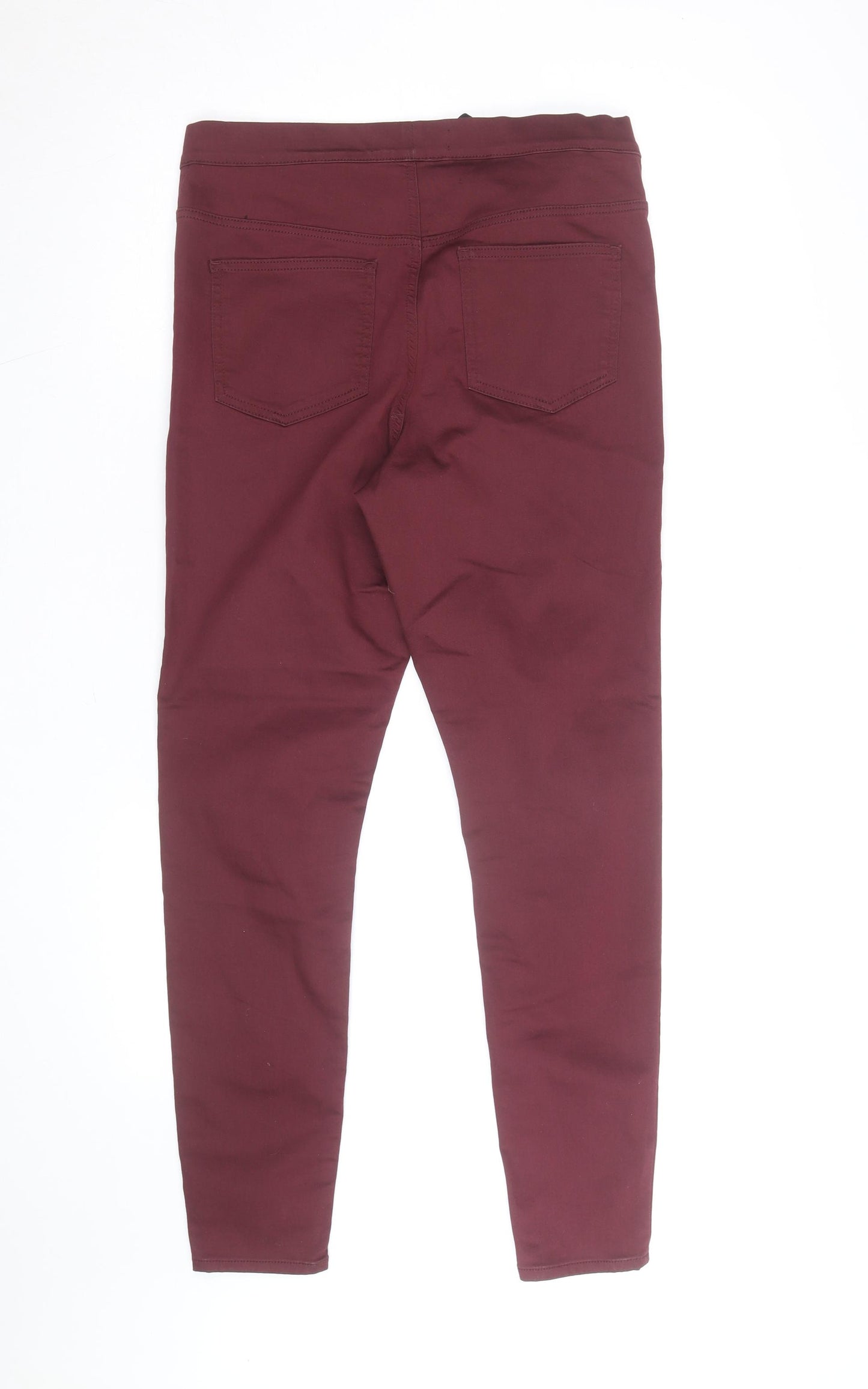 Dunnes Stores Women's Red Jegging Size 14 Slim Fit Stretch Jeans