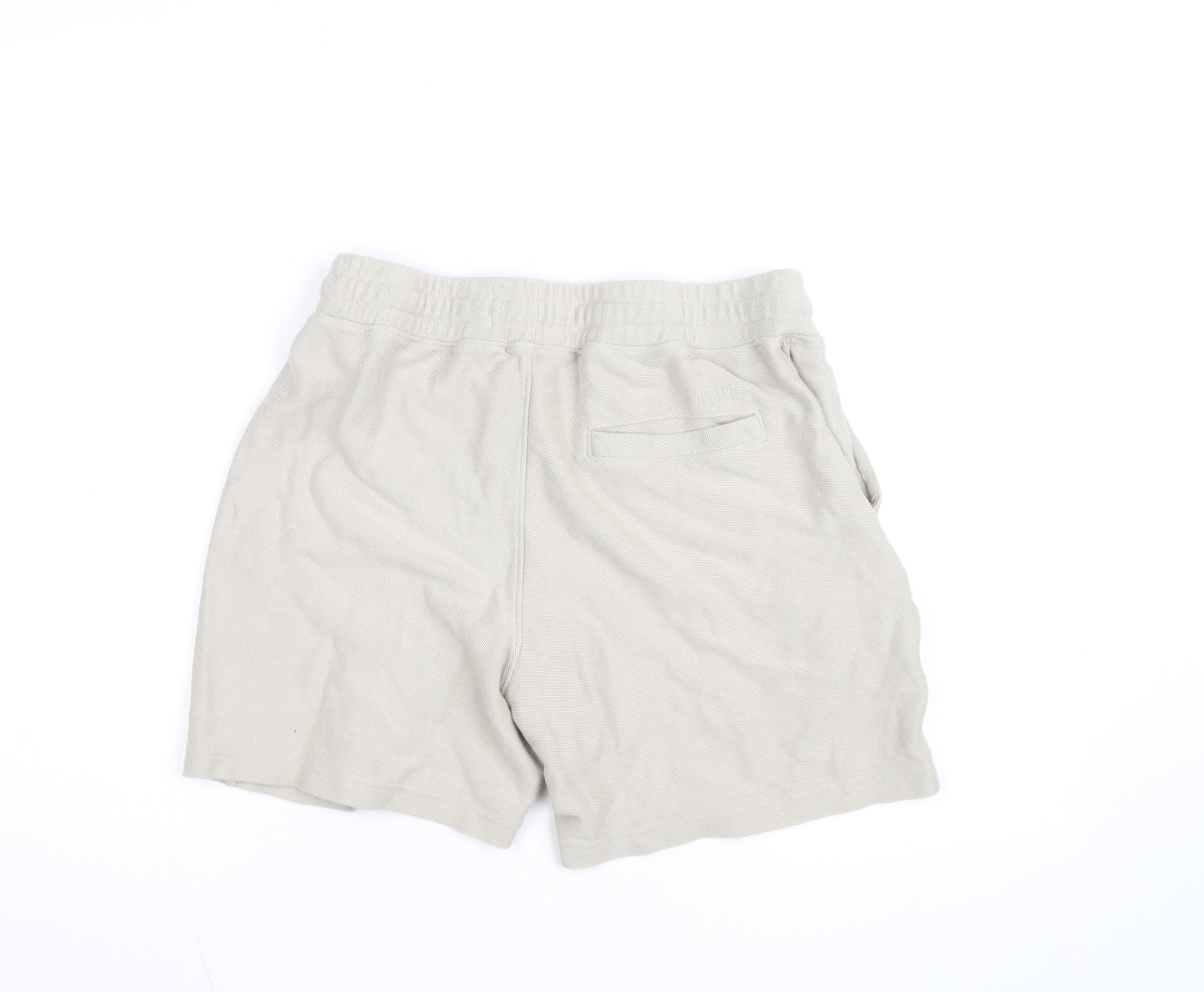 Hollister Men’s Beige Sweat Shorts Size S Elastic Waist Casual