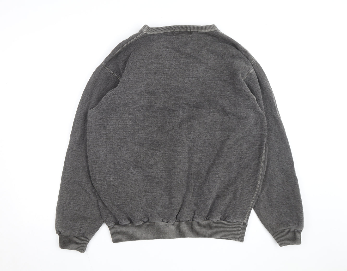 Non-Fiction Men’s Grey Embroidered Canada Fleece Sweatshirt L