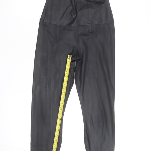 90 Degree by Reflex Women's Black Ankle Leggings M Moisture Wicking