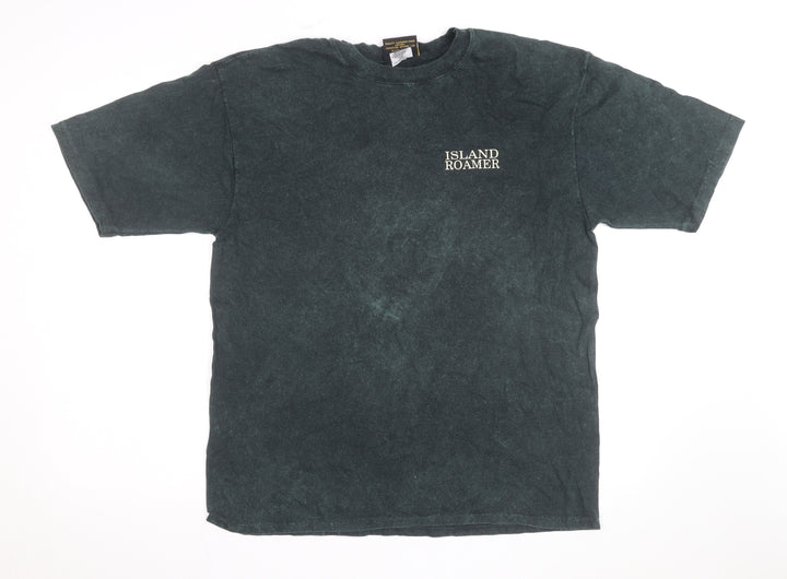 Coastline Men’s Green Island Roamer Graphic Nautical Cotton T-Shirt L