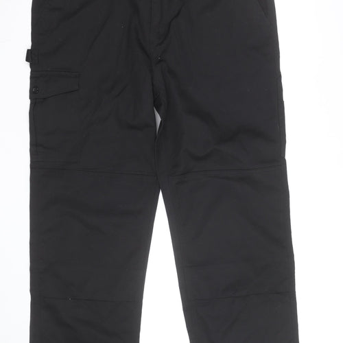Regatta Men's Black Cargo Workwear Trousers Size L 36W 29L