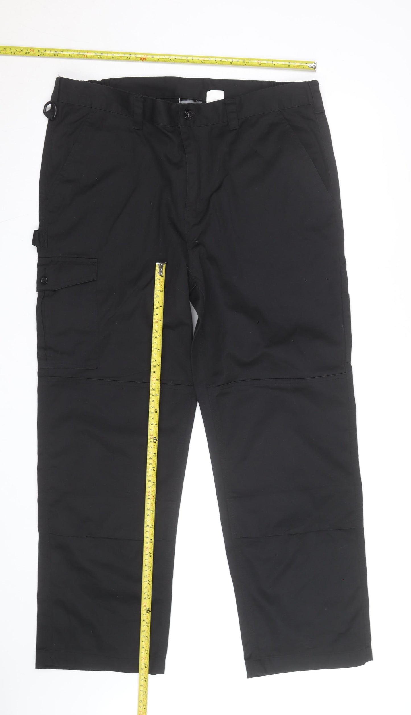 Regatta Men's Black Cargo Workwear Trousers Size L 36W 29L