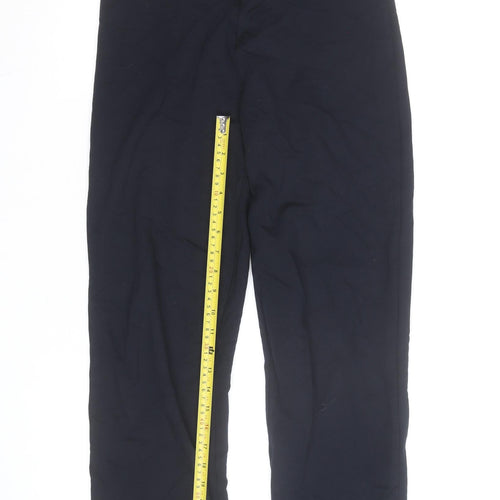 Marks and Spencer Women's Black Cotton Stretch Leggings Size 10