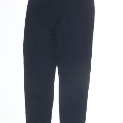 Marks and Spencer Womens Blue Size 10 Stretch Straight Leg Trousers