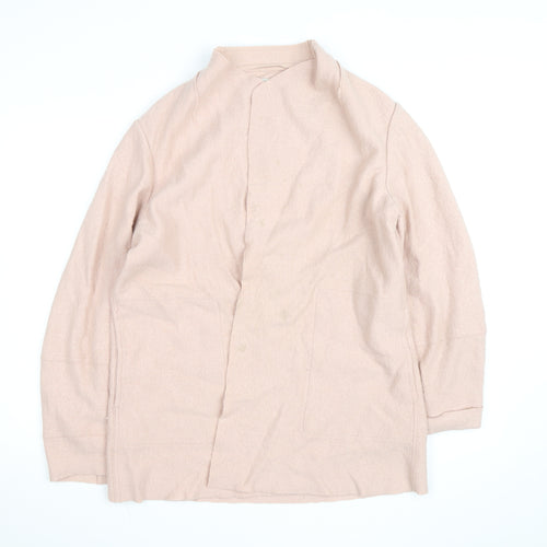 Modern Rarity Women’s Pink Wool Blend Mid-Length Coat M