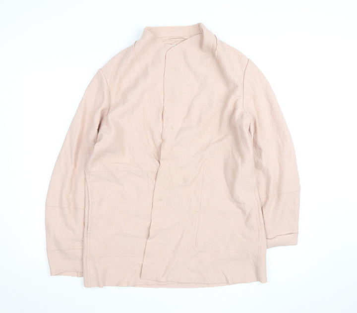 Modern Rarity Women’s Pink Wool Blend Mid-Length Coat M