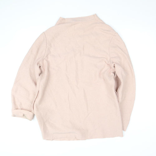 Modern Rarity Women’s Pink Wool Blend Mid-Length Coat M