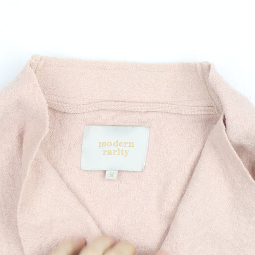 Modern Rarity Women’s Pink Wool Blend Mid-Length Coat M