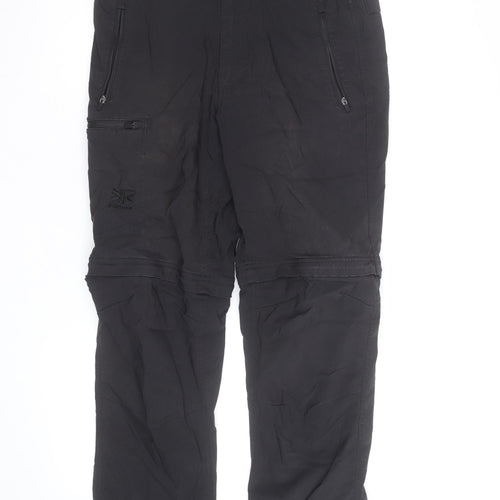 Karrimor Men's Black Convertible Cargo Trousers S